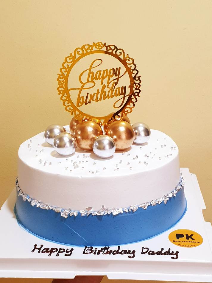 Floral celebration cake
